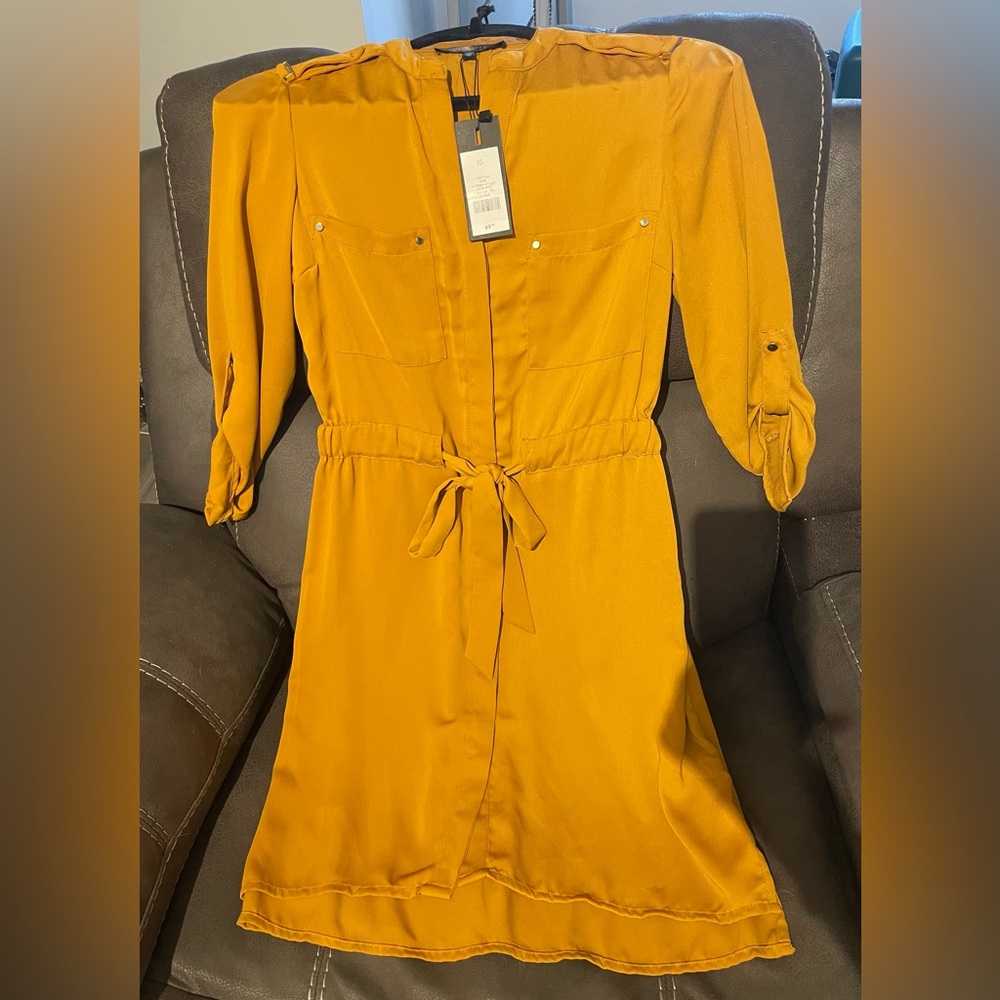 Mustard Yellow Dress